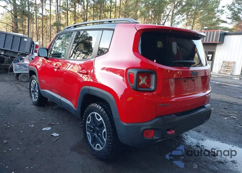 2015 Jeep Renegade Trailhawk from USA, damaged, VIN ZACCJBCT1FPC10640